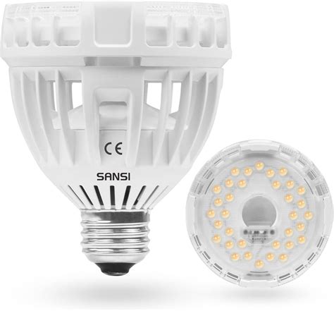 Sansi Led Bitki Lambası Tam Spektrum E27 15 W Beyaz Oda Bitkileri Için Yetiştirme Lambası