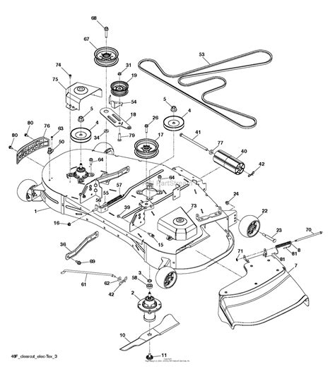 Husqvarna Lgt48dxl 96045006500 2017 07 Parts Diagram For Mower Deck Cutting Deck