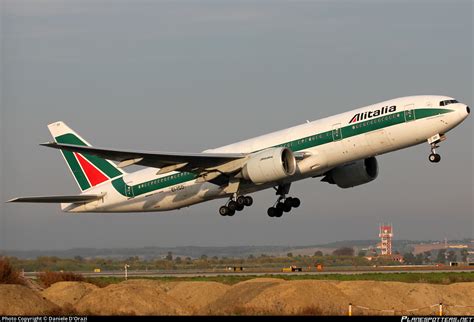 EI ISD Alitalia Boeing 777 243 ER Photo By Daniele D Orazi ID 334255