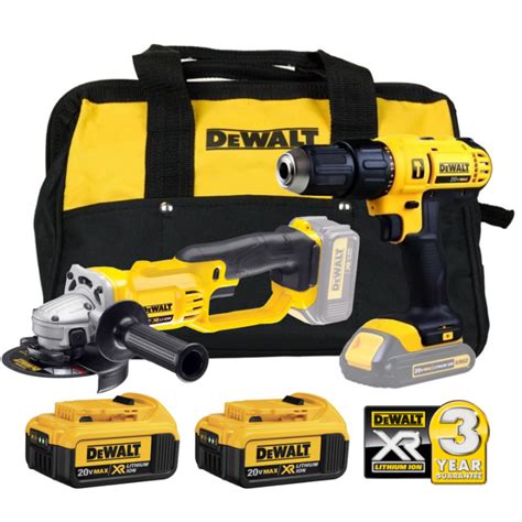 Combo Amoladora DCG412 Taladro DCD776 DeWALT Maquinarias Boedo