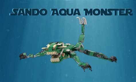 Lego Moc Sando Aqua Monster By Jlherbst77 Rebrickable Build With Lego