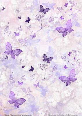 Cottage Chic Lavender Butterfly Backing Paper - CUP318565_503 | Craftsuprint