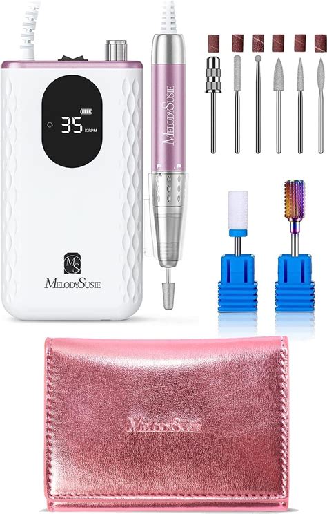 Amazon Melodysusie Professional Rechargeable Nail Drill Mr With