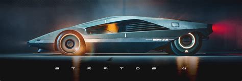 Lancia Stratos Slashed Zero” Design Study Is Italian Cyberpunk Done