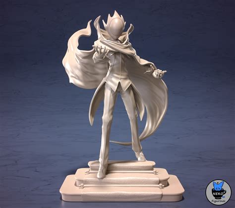 Lelouch And Cc Code Geass Anime Figurine For 3d Printing 3d Model 3d Printable Cgtrader