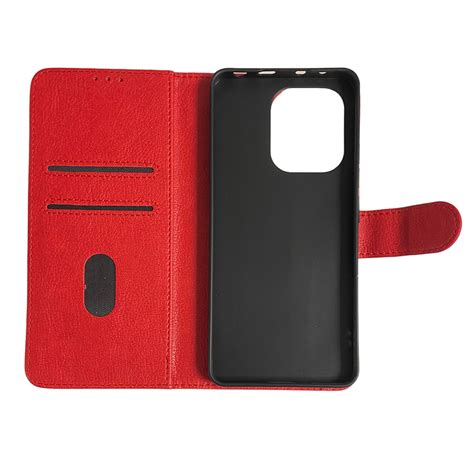 Etui Rabat Xiaomi Redmi Note Pro G Rouge Flapcase Boutique