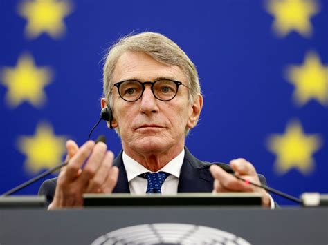 Eu Parliament President Sassoli Dies