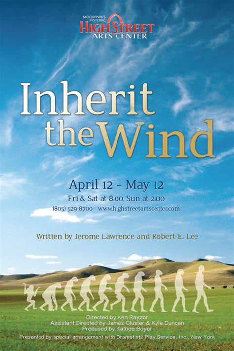 Inherit The Wind - High Street Arts Center | High Street Arts Center