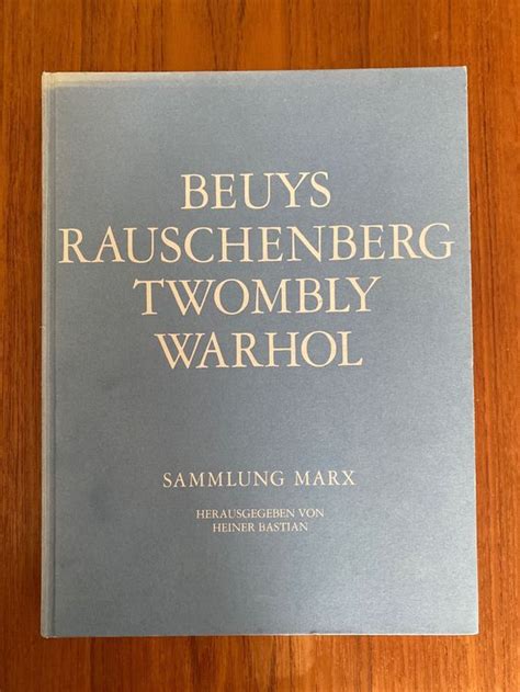 BEUYS RAUSCHENBERG TWOMBLY WARHOL Pop Art Kaufen Auf Ricardo