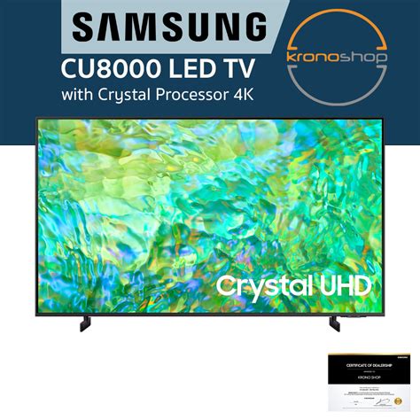 2023 New Samsung Cu8000 75 Inch 4k Uhd Smart Tv Ua75cu8000kxxm Ua75cu8000 75cu8000 Shopee