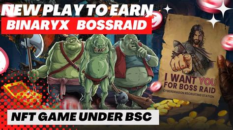 BINARYX REVIEW NEW PLAY TO EARN PLATFORM PAANO LARUIN ANG BOSSRAID