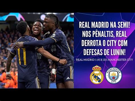 Ao Vivo Manchester City X Real Madrid Uefa Champions League Cr