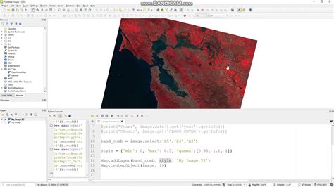 QGIS Tutorial Google Earth Engine Plugin 2 Work With Image YouTube