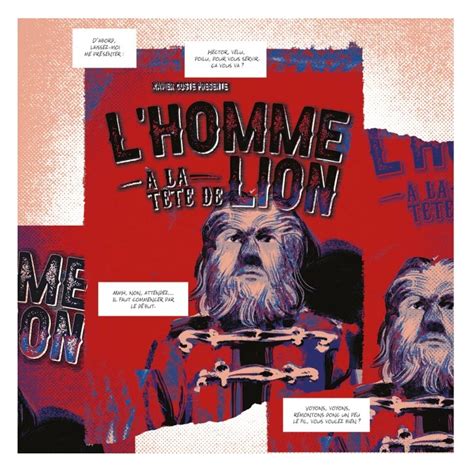 L Homme à la tête de lion BD avis informations images albums