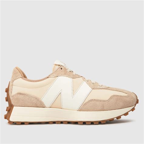 Womens Beige New Balance 327 Trainers Schuh