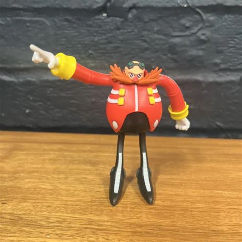 Sonic The Hedgehog Dr Eggman Articulated Figure Robotnik Jakks B