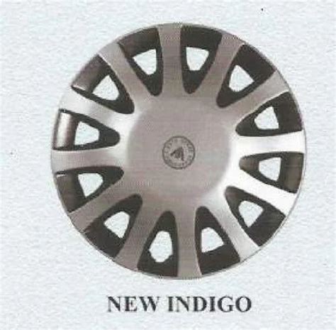 New Indigo Wheel Cover Black Silver At Rs 370 Set Hub Cap Covers In