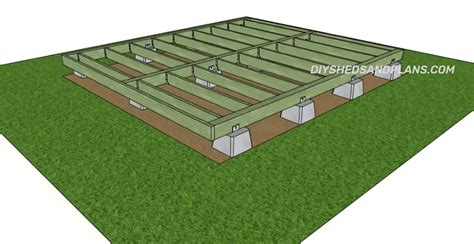 Archimple How To Build A Shed Foundation With Deck Blocks 50 OFF