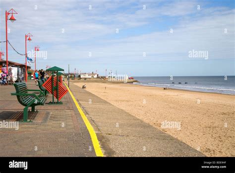 Mablethorpe On The Lincolnshire Coast Stock Photo Alamy