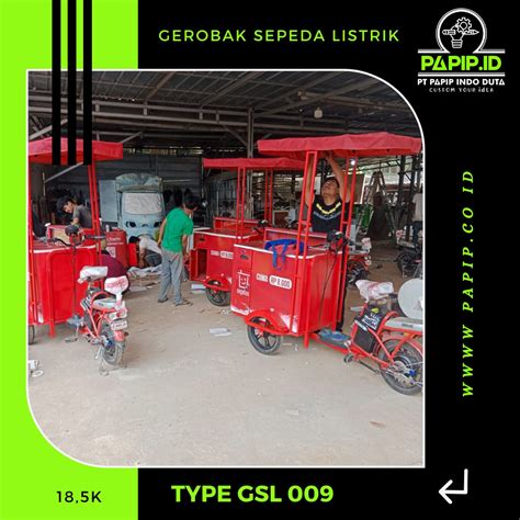 Gerobak Sepeda Listrik Type Gsl Papip Co Id Custom Your Idea