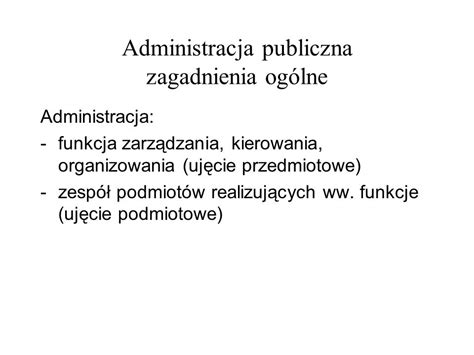 PRAWO ADMINISTRACYJNE Ppt Pobierz