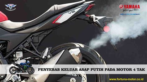 Penyebab Knalpot Motor Keluar Asap Hitam Roda Part