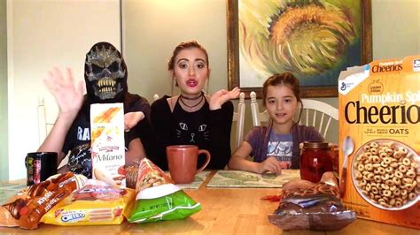 Pumpkin Spice Taste Test Challenge With Taylor Andersen Youtube