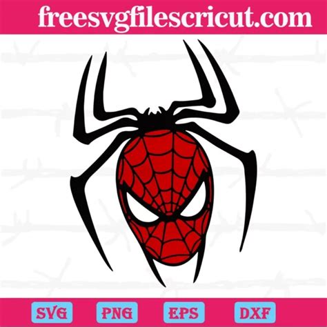 Marvel Spiderman Face Svg Png Dxf Eps Cricut Free Svg Files For Cricut