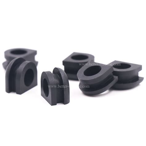 Custom Compression Molded Epdm Nbr Cr Fkm Silicone Rubber Plug Seal