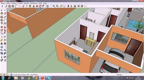 Planta Minha Casa Sketchup YouTube