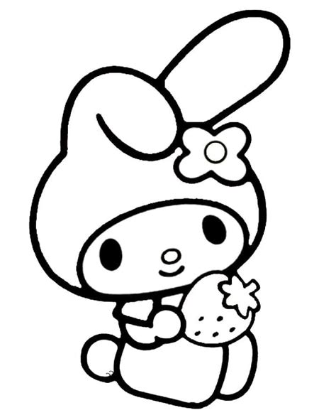 Desenhos De My Melody Para Colorir E Imprimir Colorironlinecom Porn