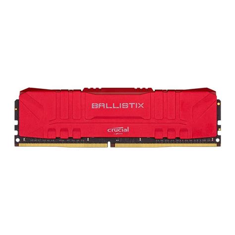 Memoria Crucial Ballistix 8GB 1x8 DDR4 3000Mhz Vermelha BL8G30C15U4R