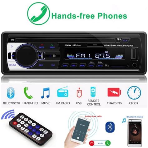 Ltbfm Jsd Autoradio St R O Bluetooth Fm Usb Entr E Auxiliaire