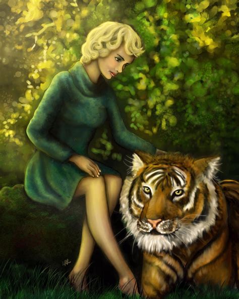 The Lady and The Tiger by LibertineM on DeviantArt