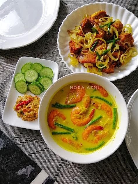 Resepi Gulai Lemak Udang Cili Padi Mudah Dan Sedap Ayue Idris