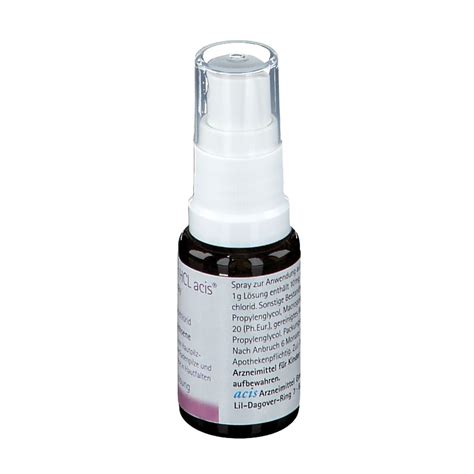 Terbinafin Hcl Acis® 10mgg Spray 15 Ml Shop