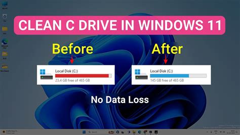 How To Clean C Drive In Windows 11 To Free Up Space Make PC Run