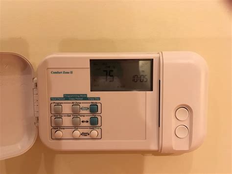 Phiil I Have A Comfort Zone Ii Carrier Thermostat And It Operates A 4