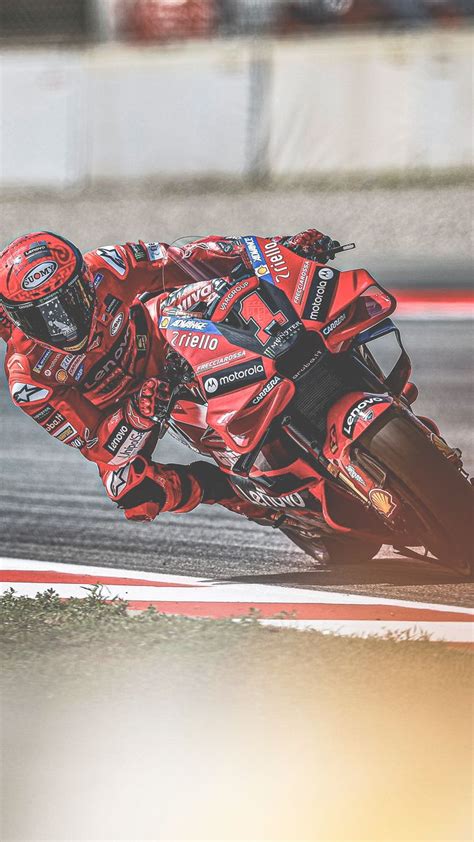 Francesco Pecco Bagnaia Ducati Lenovo Catalan Gp Motogp Wallpaper Nel