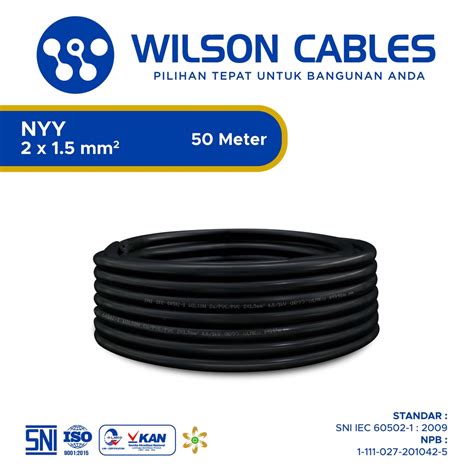 Jual Wilson Cables Nyy X Mm Meter Kabel Tembaga Kawat