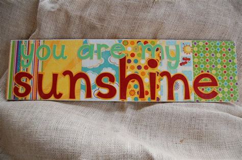 You Are My Sunshine Wooden Sign Home Decor