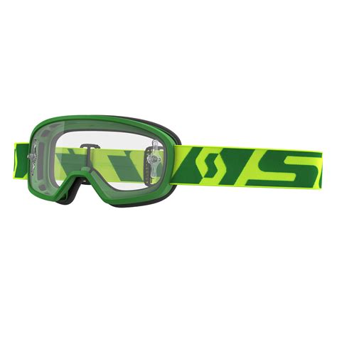 Scott Buzz Pro Mx Kinder Goggle Cross Mtb Brille Gr N Gelb Klar Works