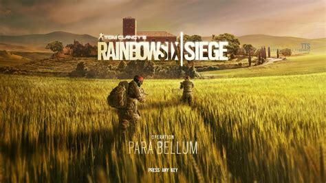 Rainbow Six Siege Operation Para Bellum Main Menu Ost Youtube