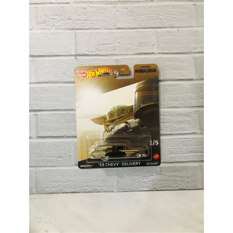 Hot Wheels Premium Chevy Delivery Mandalorian Shopee Malaysia