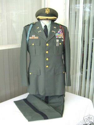 US ARMY INFANTRY LT COLONEL GREEN UNIFORM W/ INSIGNIA | #16089223