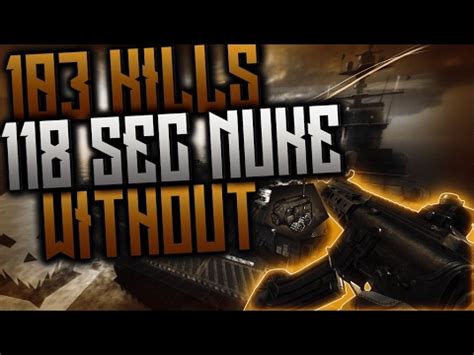 COD BO2 103 Kills Non Lethal W 118 Second Nuclear RC WINNERS YouTube