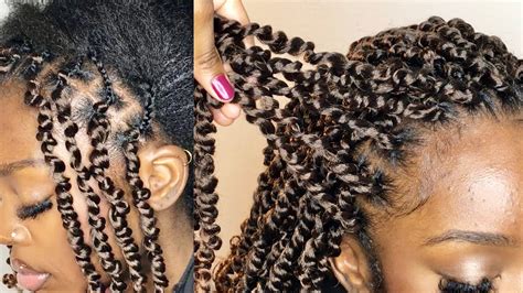 How To Individual Crochet Illusion For Short Passion Twist Looks