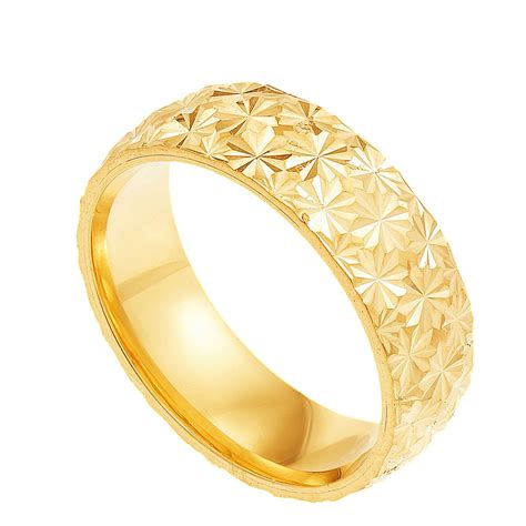 Oro Italia 916 Yellow Gold Ring GR45910421 | HABIB