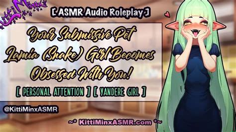 Asmr Roleplay Your Submissive Pet Lamia Snake Girl Becomes