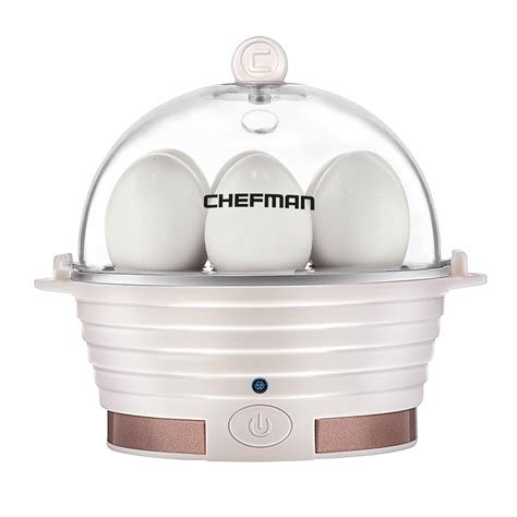 Chefman Electric Egg Cooker/Boiler, Rapid Egg-Maker, Ivory - Walmart.com